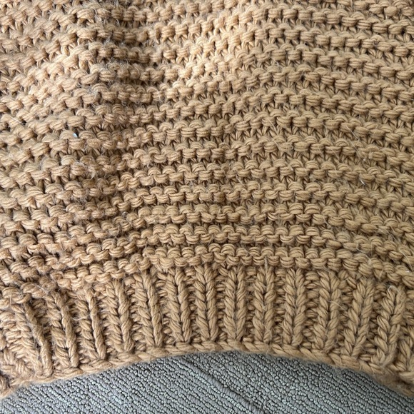 Chicwish Oversized Caramel Knit Sweater Cardigan - Picture 13 of 16